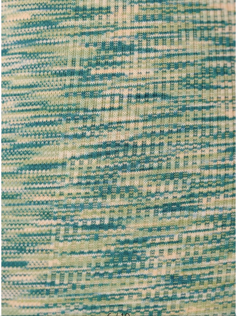 Sweaty Betty London Base Layer Space Dye High Rise Legging - Terrain Green - Picture 7 of 8